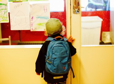 První den ve školce